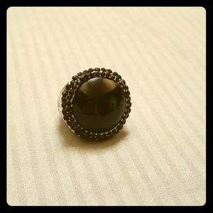 Set of 4 Rings Black/White Theme
